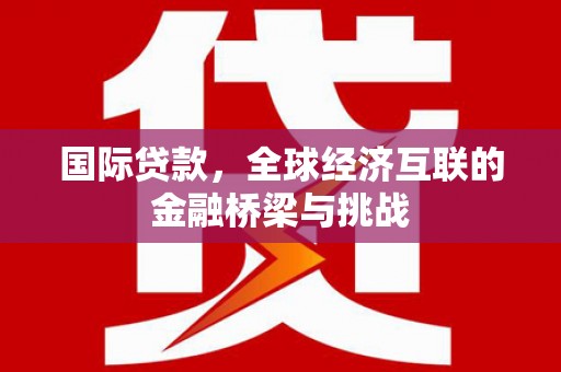 淮上国际贷款，全球经济互联的金融桥梁与挑战