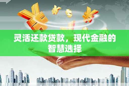 莫旗灵活还款贷款，现代金融的智慧选择