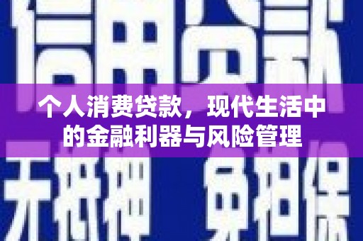 石冈个人消费贷款，现代生活中的金融利器与风险管理