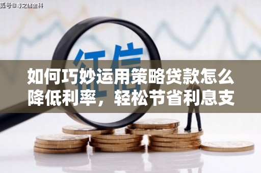定海如何巧妙运用策略贷款怎么降低利率，轻松节省利息支出