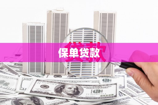 大英保单贷款