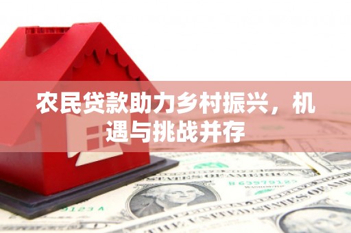 永德农民贷款助力乡村振兴，机遇与挑战并存