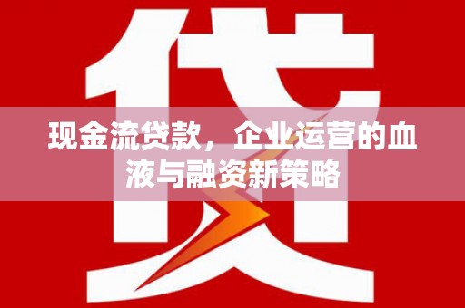 长白现金流贷款，企业运营的血液与融资新策略