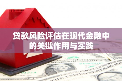 颍泉贷款风险评估在现代金融中的关键作用与实践