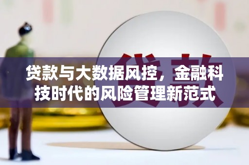 怀化贷款与大数据风控，金融科技时代的风险管理新范式