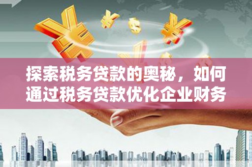 贵溪探索税务贷款的奥秘，如何通过税务贷款优化企业财务
