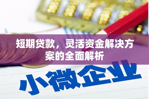 户县短期贷款，灵活资金解决方案的全面解析