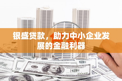 平安银盛贷款，助力中小企业发展的金融利器