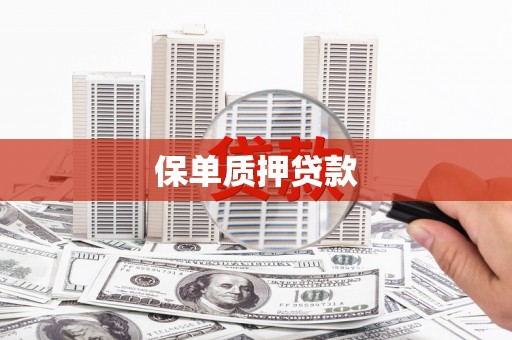 白玉保单质押贷款