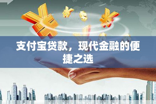金溪支付宝贷款，现代金融的便捷之选