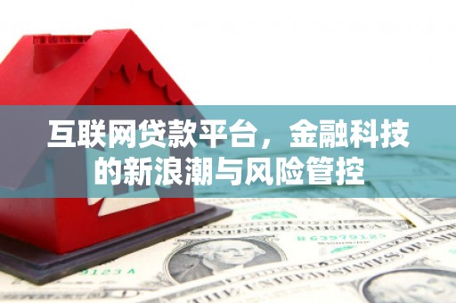 镇原互联网贷款平台，金融科技的新浪潮与风险管控