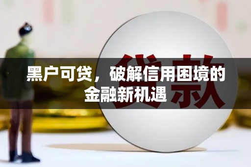 台西黑户可贷，破解信用困境的金融新机遇
